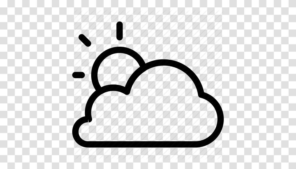 Cloud Cloudy Sky Sun Weather Icon, Piano, Leisure Activities, Musical Instrument, Pot Transparent Png