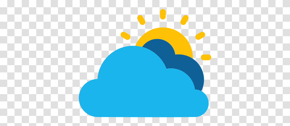 Cloud Cloudy Sun Sunny Weather Icon Clip Art, Outdoors, Nature, Graphics, Sky Transparent Png