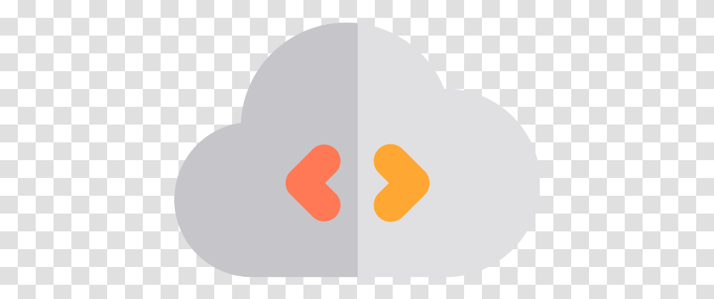 Cloud Computing Coding Icon Illustration, Heart, Baseball Cap, Clothing, Apparel Transparent Png