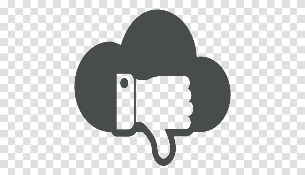 Cloud Computing Down Thumb Unlike Icon Cloud Computing, Baseball Cap, Hat, Clothing, Apparel Transparent Png
