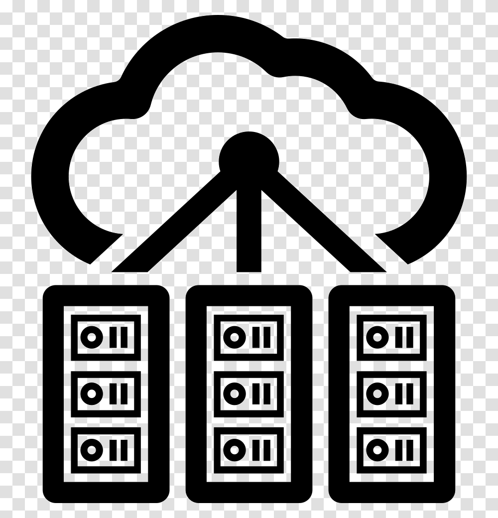 Cloud Computing Icon Free, Machine, Pump, Lock, Gas Pump Transparent Png