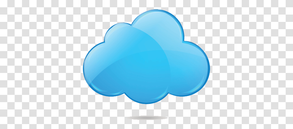 Cloud Computing Modern Icon Heart, Balloon Transparent Png