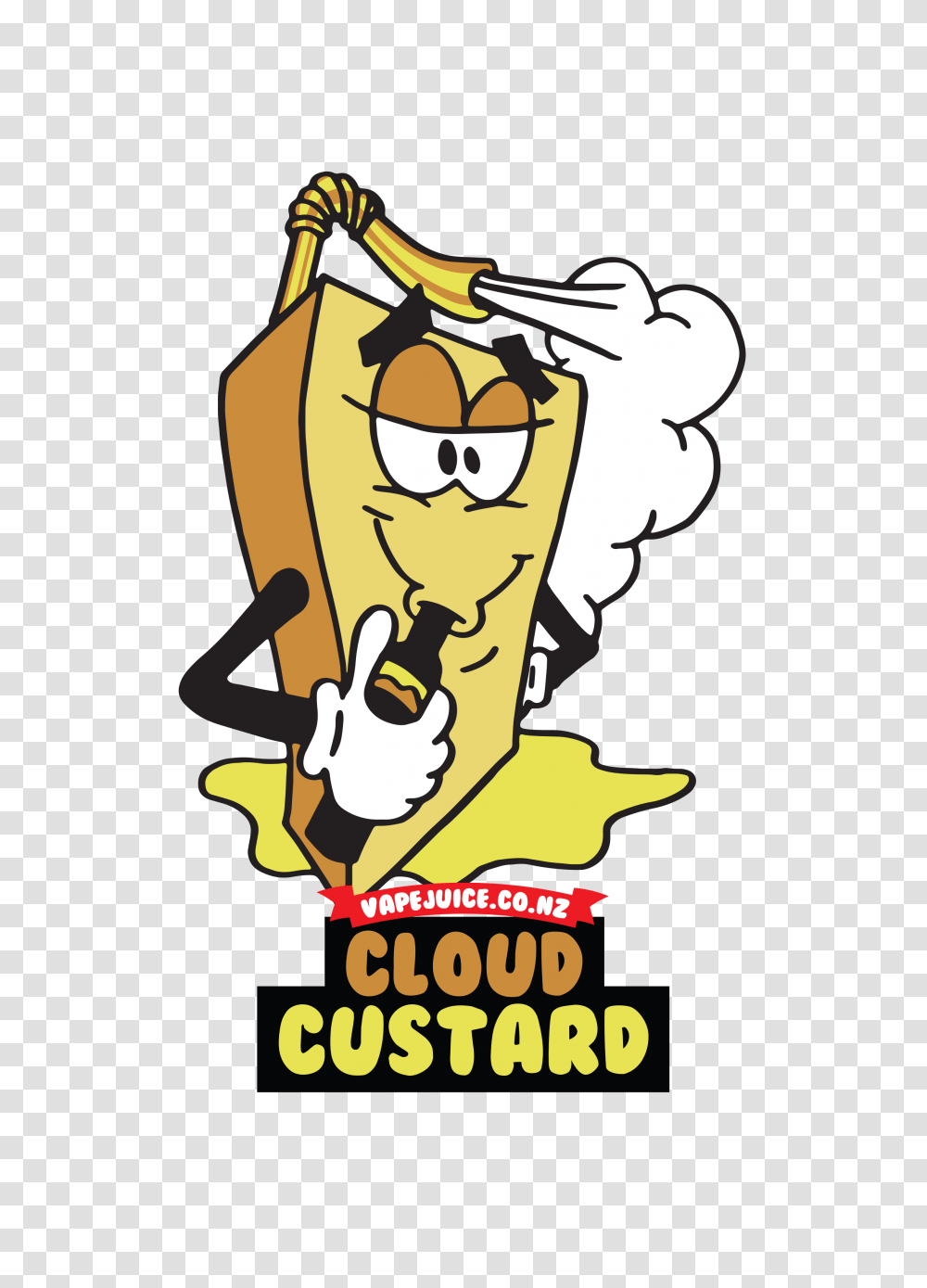 Cloud Custard Premium Vape Juice, Advertisement, Poster, Flyer, Paper Transparent Png