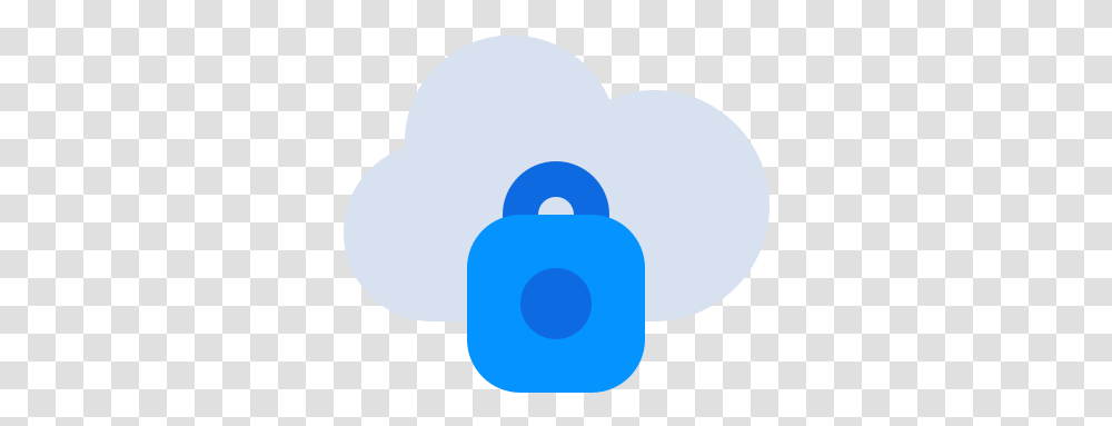 Cloud Data Internet Lock Locked Dot, Cushion, Balloon, Heart, Bag Transparent Png