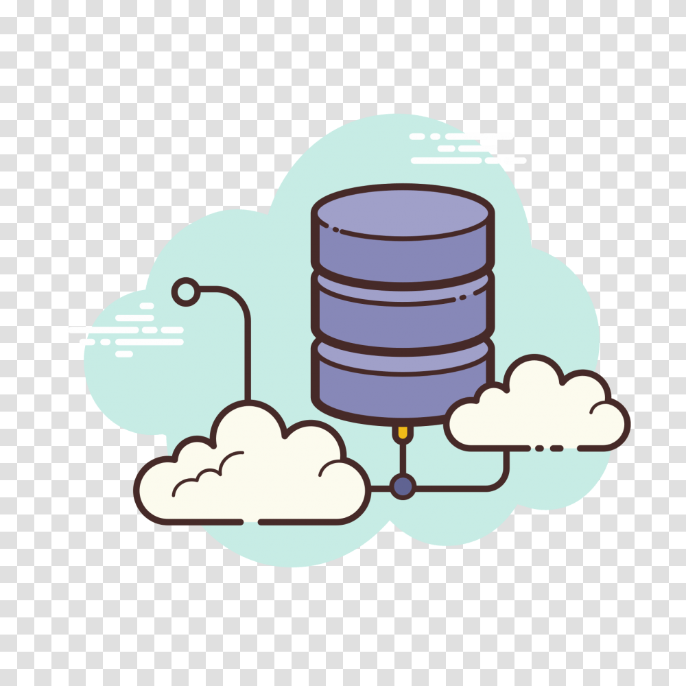 Cloud Database Icon, Barrel, Keg Transparent Png