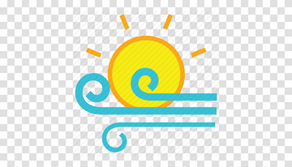 Cloud Day Forecast Sun Weather Wind Windy Icon, Label Transparent Png