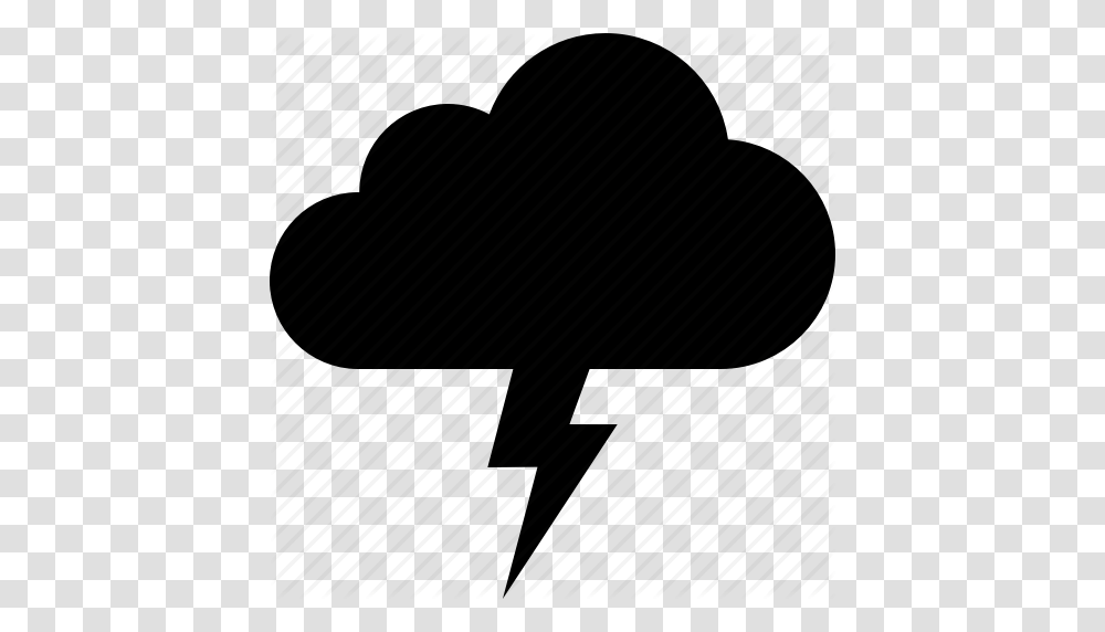 Cloud Discharge Electrostatic Lightning Thunder Thunderstorm, Silhouette, Animal, Vehicle, Transportation Transparent Png