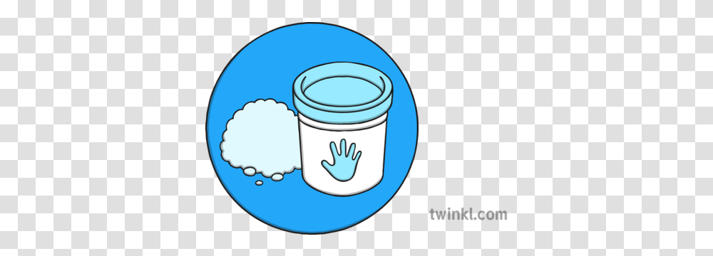 Cloud Dough Activity Icon Illustration Lid, Jar, Bucket, Disk, Yogurt Transparent Png