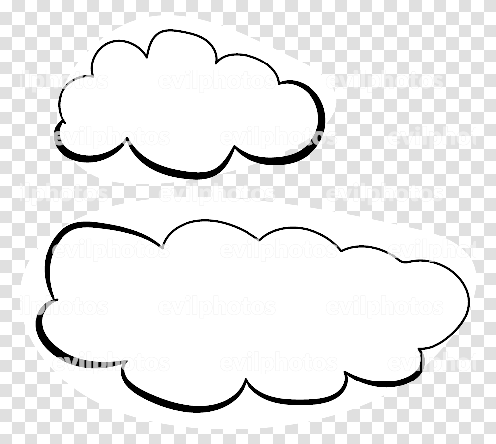 Cloud Drawing Line Art, Hand, Fist, Teeth, Mouth Transparent Png