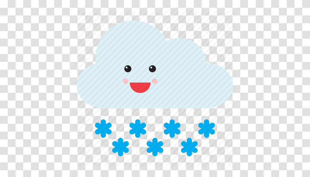 Cloud Emoji Emoticon Face Smiley Snow Weather Icon, Nature, Outdoors Transparent Png