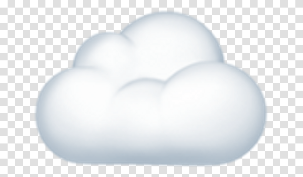 Cloud Emoji Iphone Cloud Emoji, Balloon, Light, Nature, Foam Transparent Png