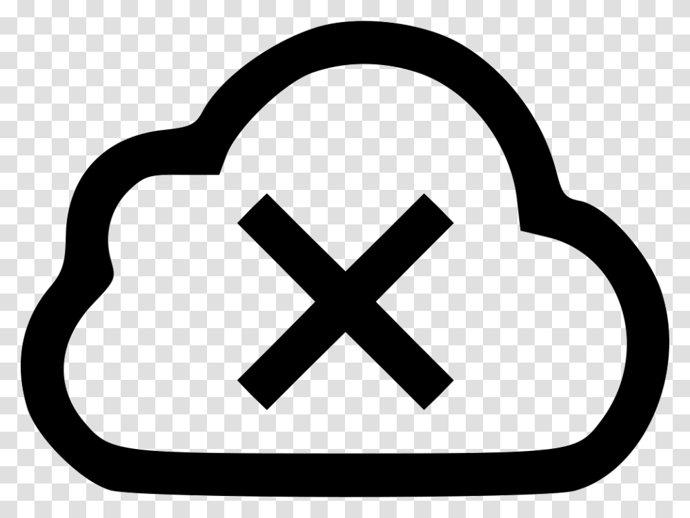 Cloud Error Cloud Error Icon Svg, Stencil, Logo, Trademark Transparent Png