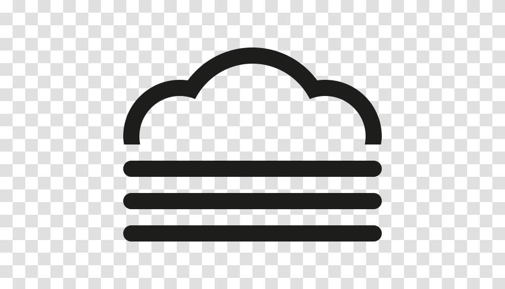 Cloud Fog Icon, Silhouette, Nature, Outdoors Transparent Png