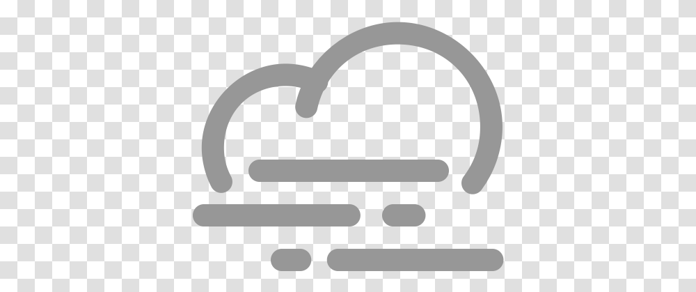 Cloud Foggy Weather Icon Foggy Weather Logo, Leisure Activities, Text, Stencil, Cushion Transparent Png