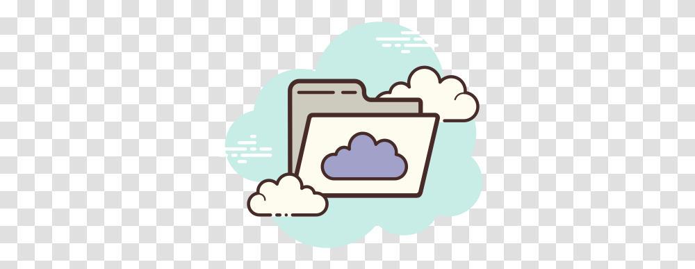 Cloud Folder Icon - Free Download And Vector Language, Text, Gas Pump, Word, Doodle Transparent Png