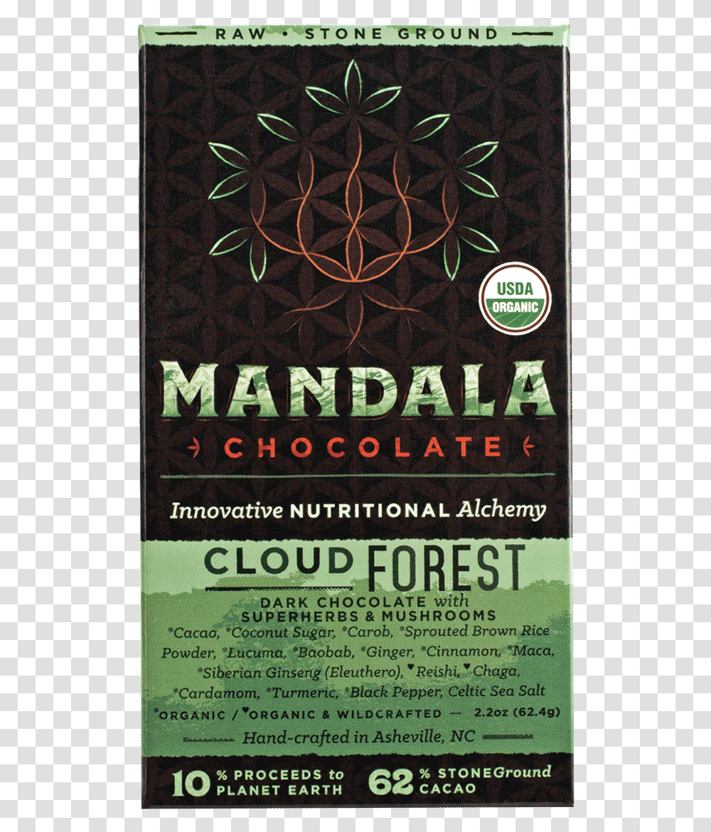 Cloud Forest Chocolate Bars Mandala Chocolate Coffee, Poster, Advertisement, Flyer, Paper Transparent Png