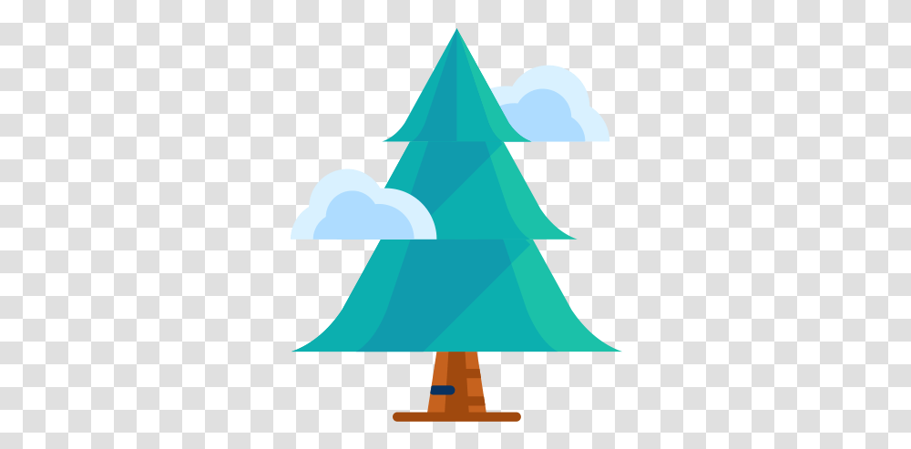 Cloud Forest Tree Triangle For Christmas 512x512 Christmas Tree, Clothing, Outdoors, Nature, Snow Transparent Png