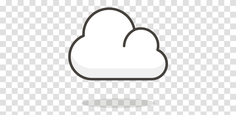 Cloud Free Icon Of 780 Vector Emoji Illustration, Heart, Label, Text, Silhouette Transparent Png