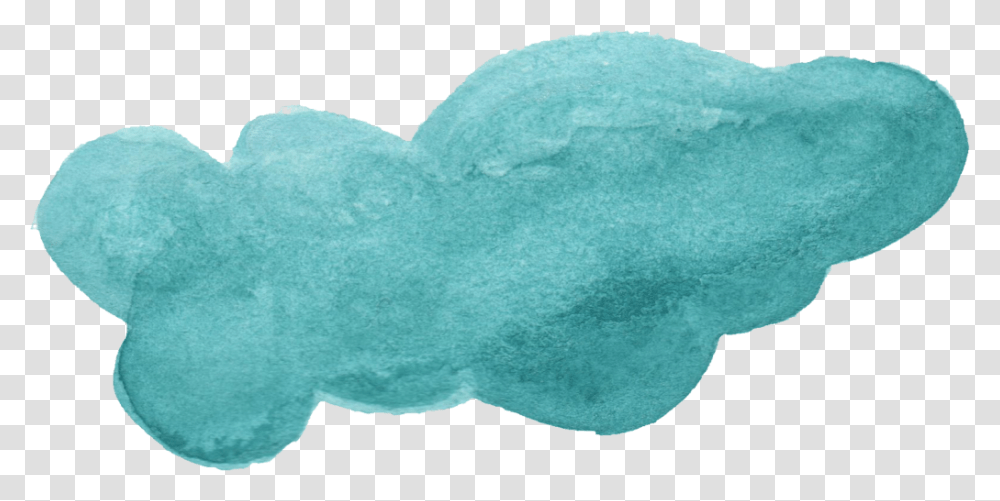 Cloud Green Paint, Rock, Sponge, Cushion, Rug Transparent Png