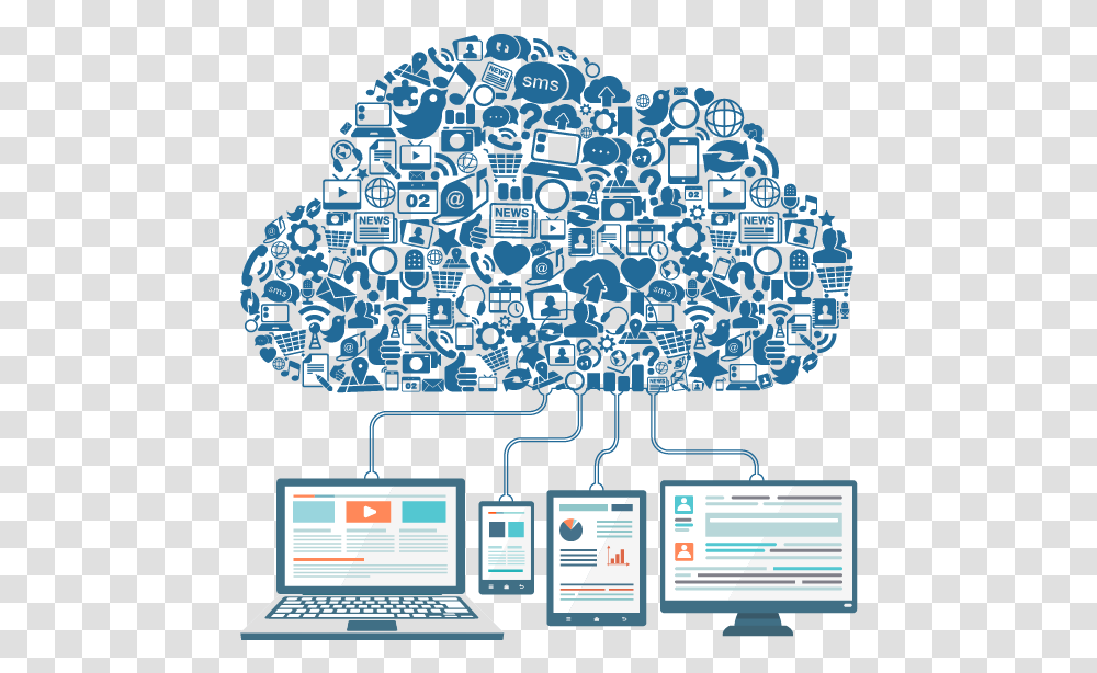 Cloud Hosting Image Cloud Hosting, Laptop, Pc, Computer, Electronics Transparent Png