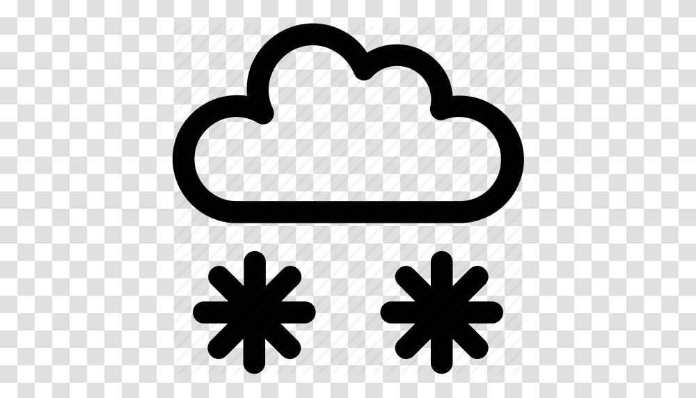 Cloud Ice Snow Snow Falling Snowflake Icon Icon, Piano, Musical Instrument, Pottery, Bag Transparent Png