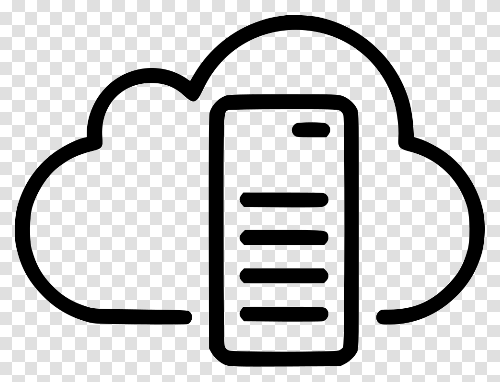 Cloud Icon Cloud Computing Icon, Label, Stencil Transparent Png