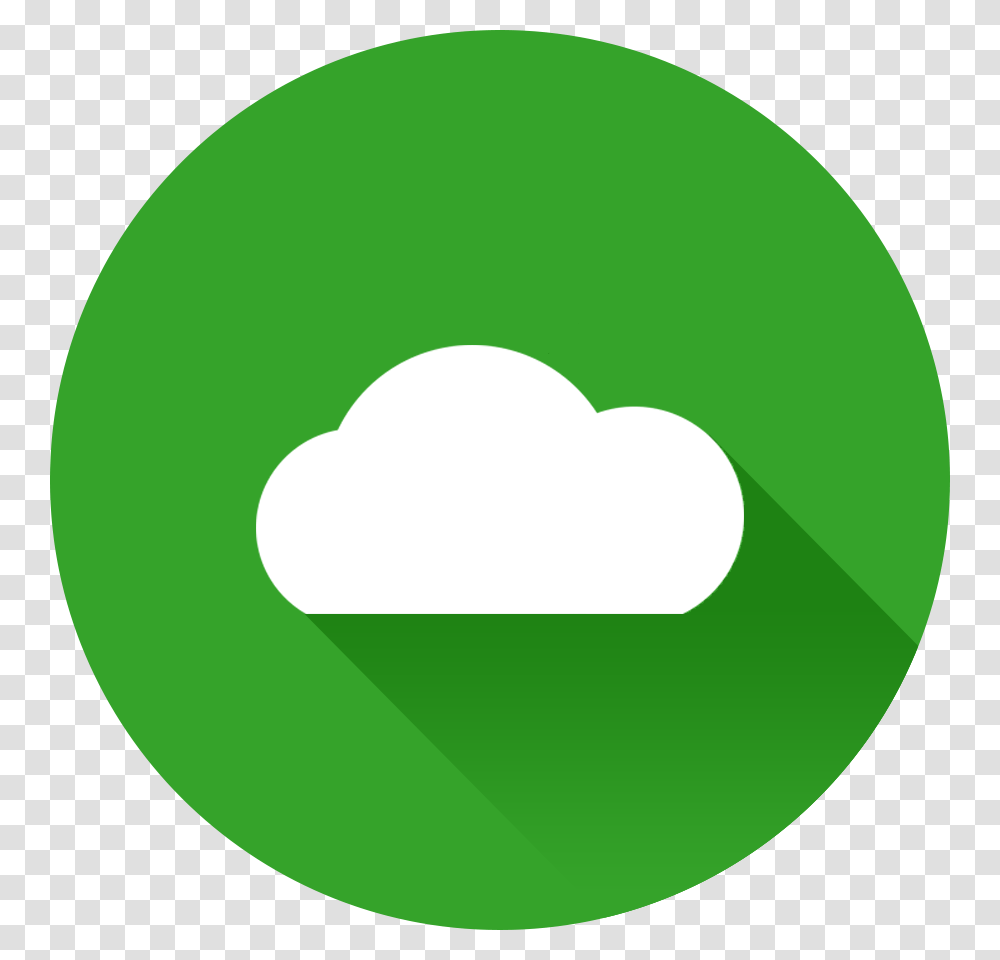 Cloud Icon Long Shadow Little Green Pig, Logo, Furniture, Recycling Symbol Transparent Png