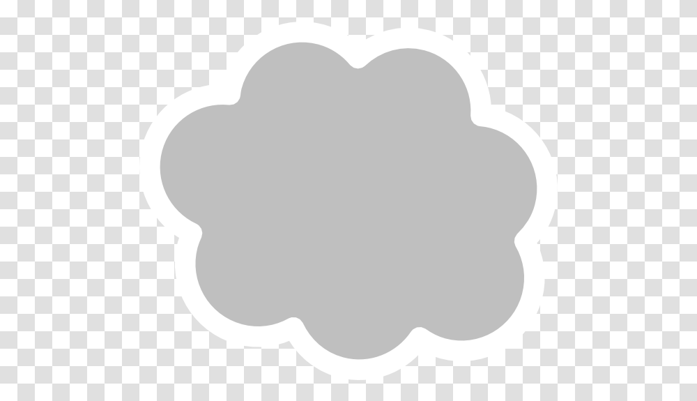 Cloud Icon White Border Clip Art Cloud Icon White Border, Cushion, Hand Transparent Png