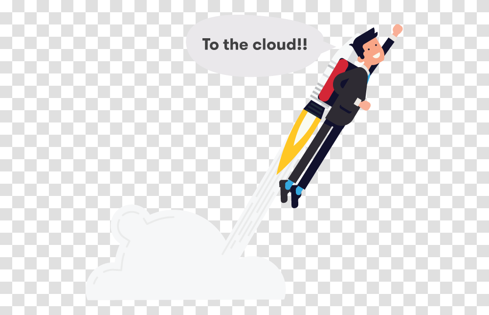 Cloud It Services And Software Cartoon, Vacuum Cleaner, Appliance, Injection, Scooter Transparent Png
