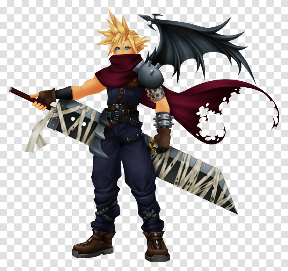 Cloud Kingdom Hearts Wiki Fandom Cloud Kingdom Hearts, Person, Manga, Comics, Book Transparent Png