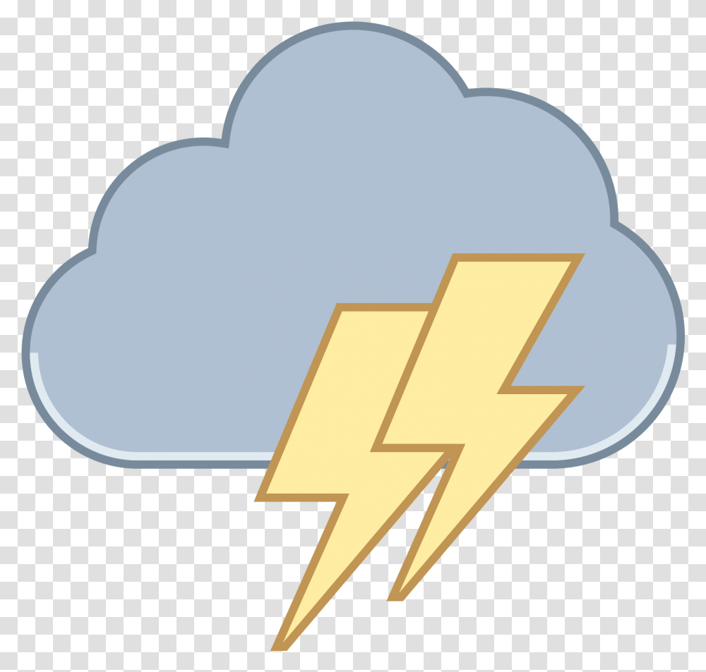 Cloud Lightning Icon Clipart Storm Cloud Clip Art, Outdoors, Word Transparent Png