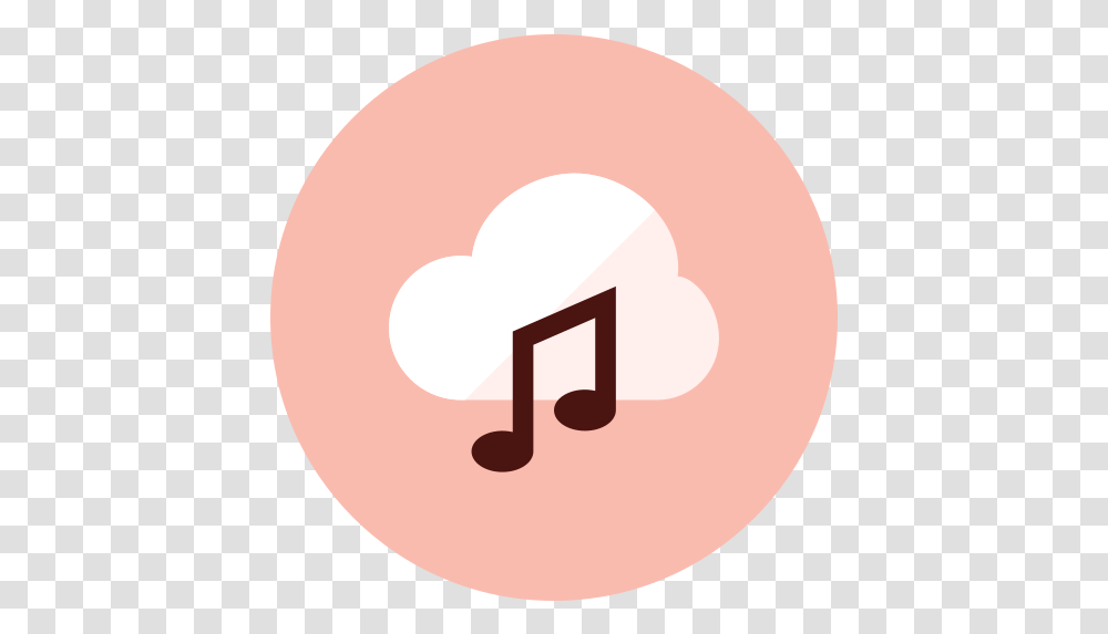 Cloud Music Free Icon Of Kameleon Red Music Icon, Number, Symbol, Text, Alphabet Transparent Png