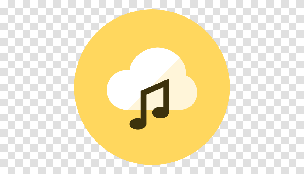 Cloud Music Free Icon Of Kameleon Yellow Round Radar, Number, Symbol, Text, Logo Transparent Png