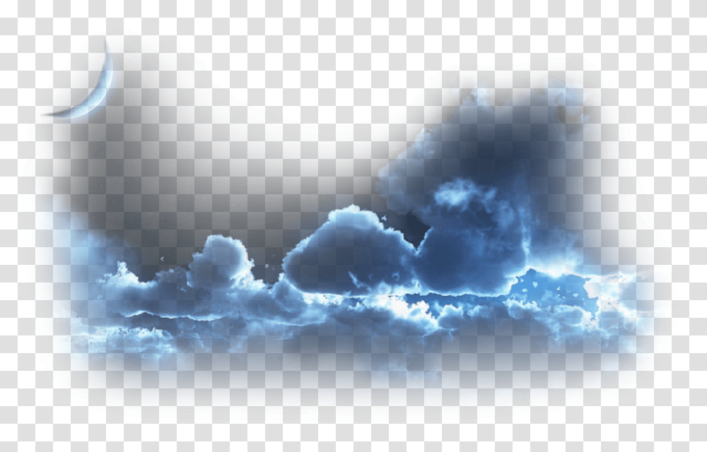 Cloud Night Clouds Rainclouds Sky Clouds During Night Time, Nature, Weather, Outdoors, Cumulus Transparent Png