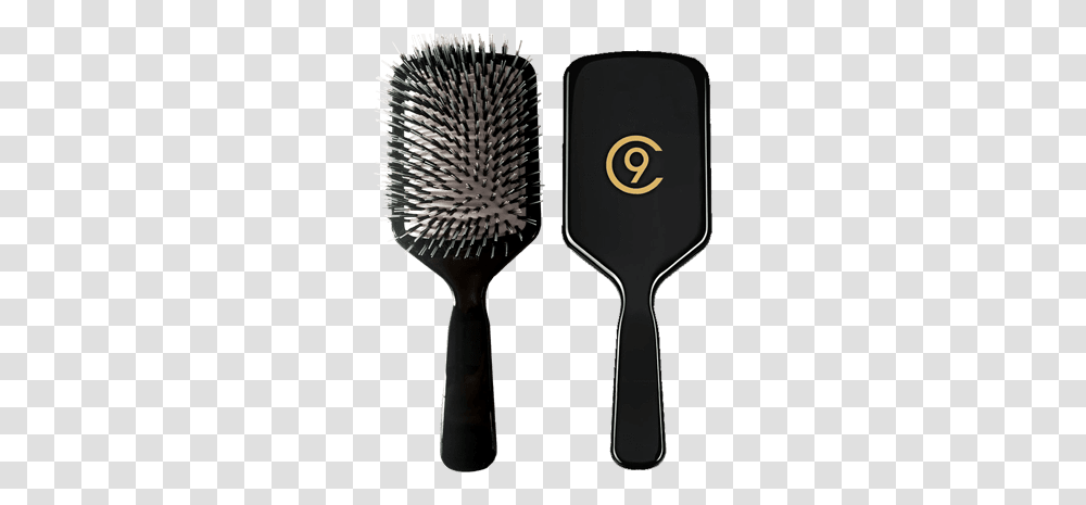 Cloud Nine Pin Bristle Paddle Brush Makeup Brushes, Tool, Toothbrush, Cutlery Transparent Png