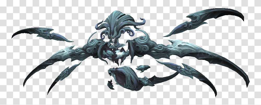 Cloud Of Darknessother Appearances Final Fantasy Wiki Cloud Of Darkness Neo Exdeath, Dragon, Sea Life, Animal, Squid Transparent Png