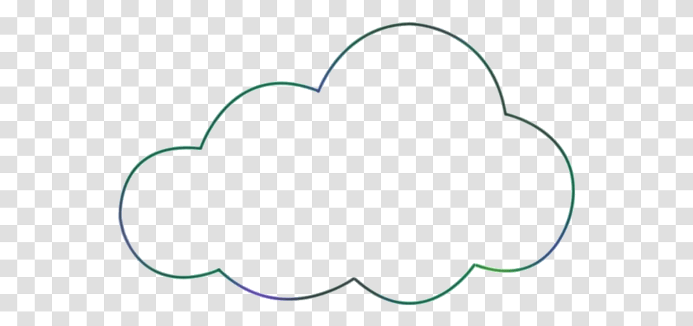 Cloud Outline Cloud Outline Image Repostera, Heart Transparent Png