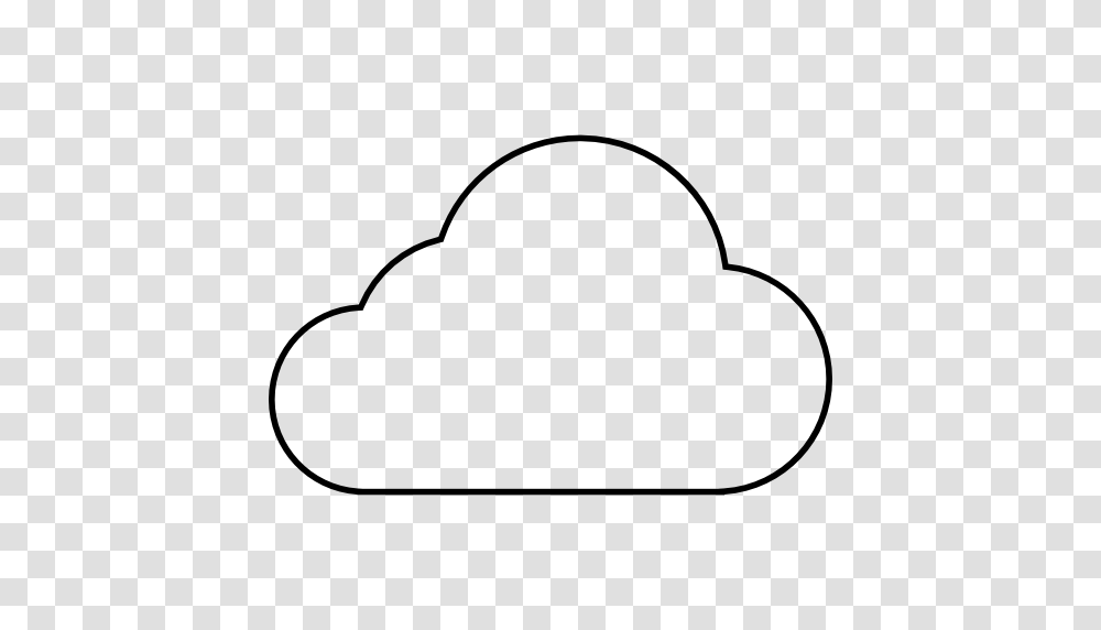 Cloud Outline Library Icon, Label, Baseball Cap, Hat Transparent Png