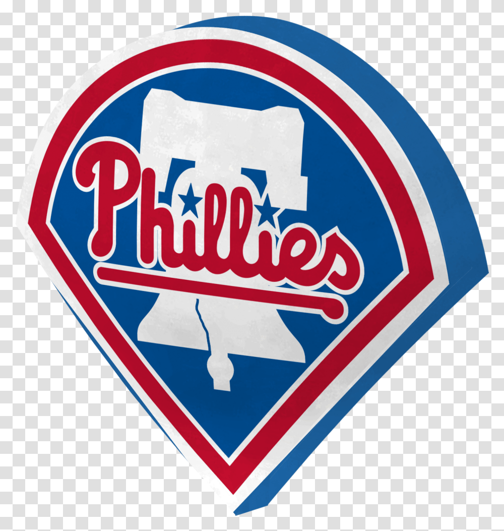 Cloud Pillow Philadelphia Phillies Logo, Symbol, Trademark, Road Sign, Label Transparent Png