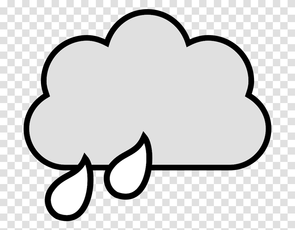 Cloud Rain Drops Black Rain Cloud Cartoon, Stencil, Baseball Cap, Hat, Clothing Transparent Png