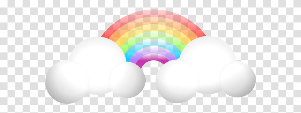 Cloud Rainbow Clip Art 107817 Free Svg Download 4 Vector Rainbow Clip Art, Ball, Balloon, Sphere, Graphics Transparent Png