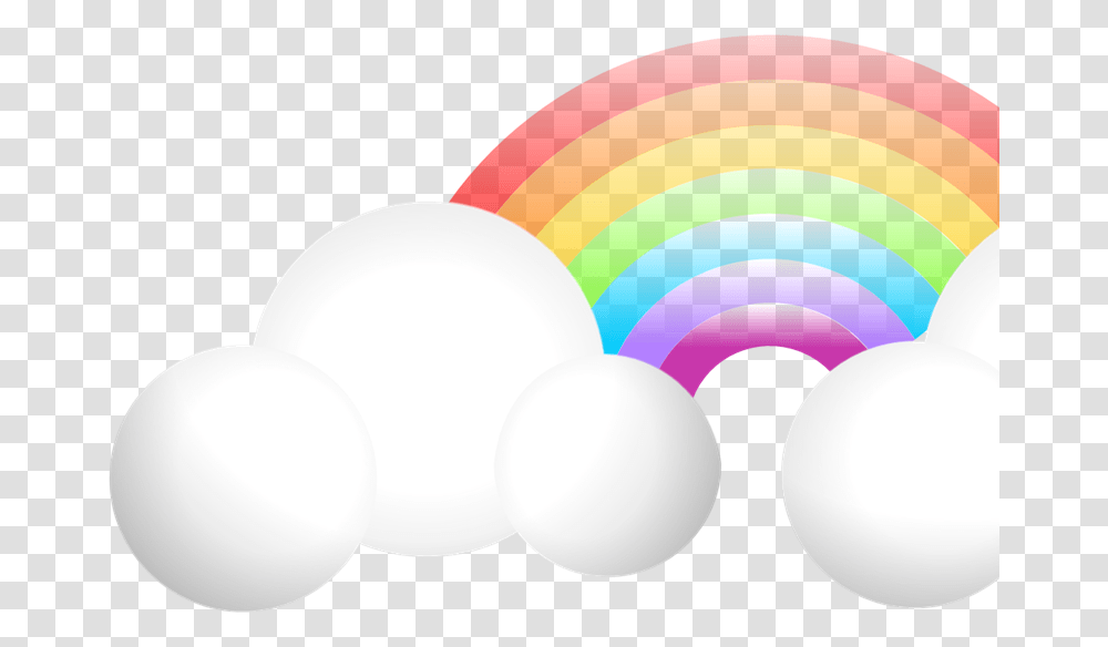 Cloud Rainbow Svg Vector Clip Art Svg Clipart Rainbow Clip Art, Ball, Balloon, Light Transparent Png