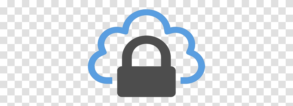 Cloud Security Icon Image With Cn Tower, Lock, Combination Lock Transparent Png