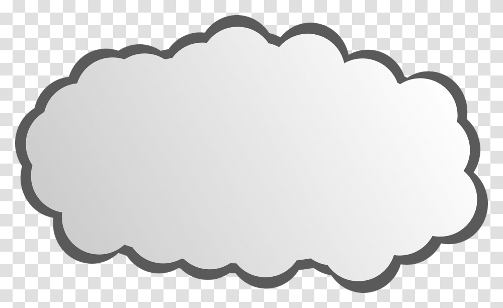 Cloud Shape Network Free Picture Cloud Clip Art, Cushion, Pillow, Arrowhead Transparent Png