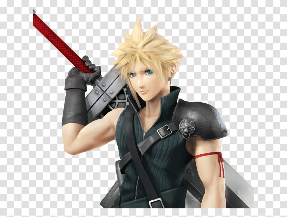 Cloud Smash 4, Final Fantasy, Person, Human, Overwatch Transparent Png