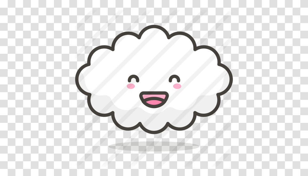 Cloud Smiling Cloud Icon, Text, Birthday Cake, Dessert, Food Transparent Png