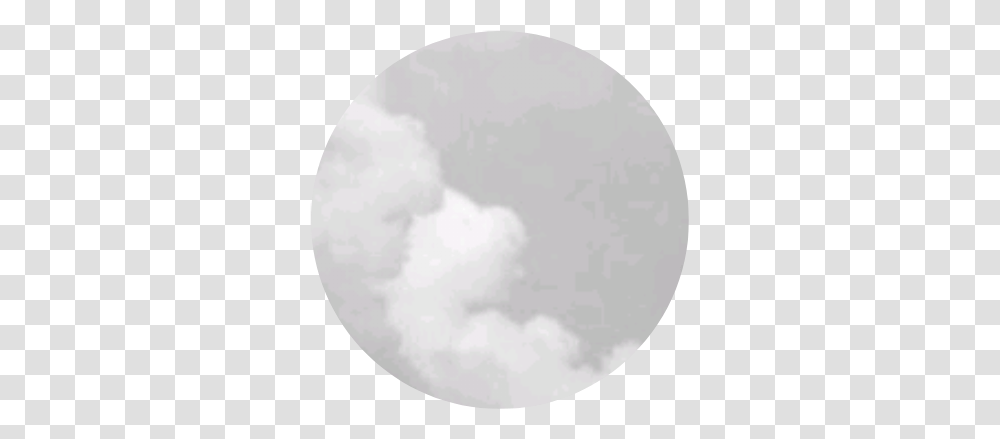 Cloud Smoke White Grey Puff Circle Aesthetic Aesthetic Cloud Circle, Nature, Outdoors, Moon, Outer Space Transparent Png