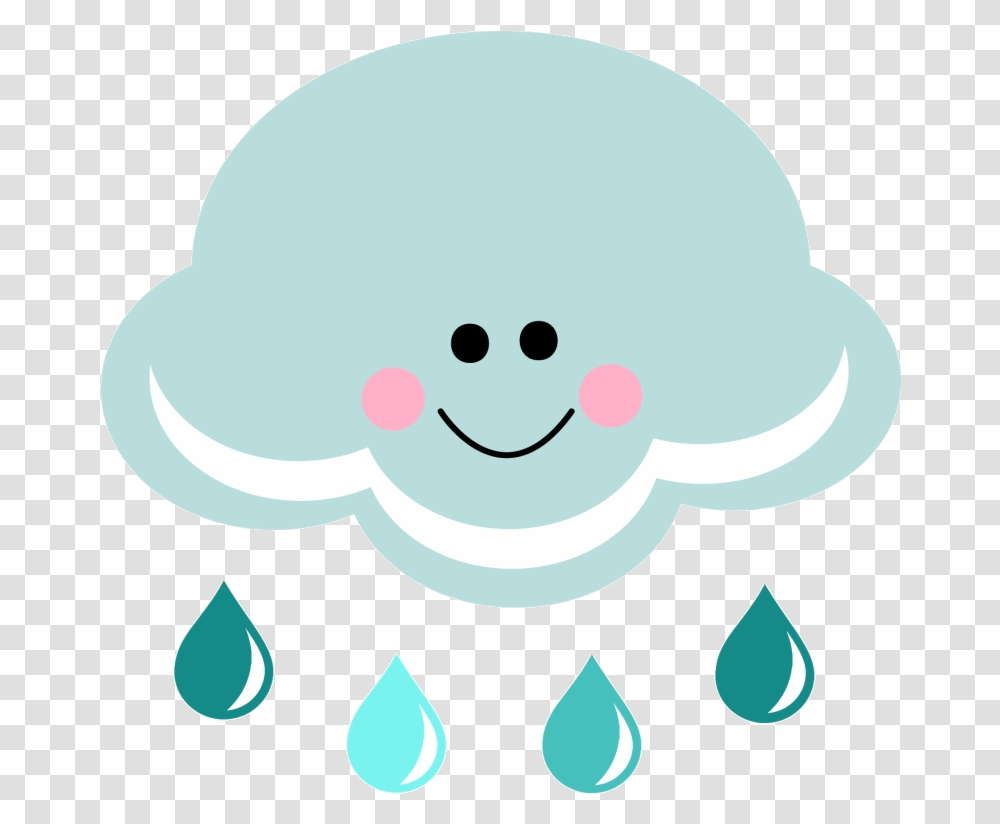 Cloud Storm Clouds Clipart Cute Rain Clipart Cute Rain Cloud, Stencil, Helmet, Apparel Transparent Png
