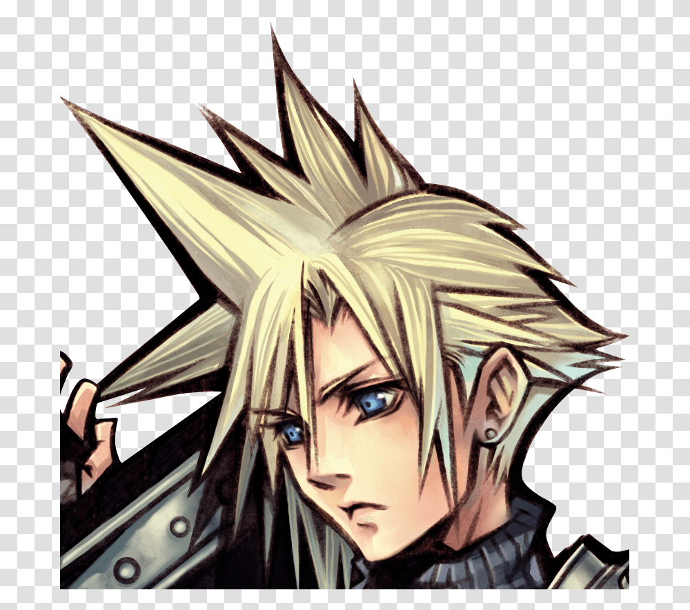 Cloud Strife Cloud Final Fantasy Avatar, Manga, Comics, Book, Person Transparent Png