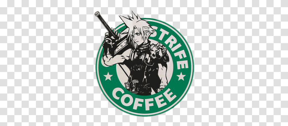 Cloud Strife Cloudstrife Sticker By Melanie Vizuet Fictional Character, Label, Text, Logo, Symbol Transparent Png